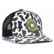 DUCK CAMO TRUCKER SNAPBACK CAP